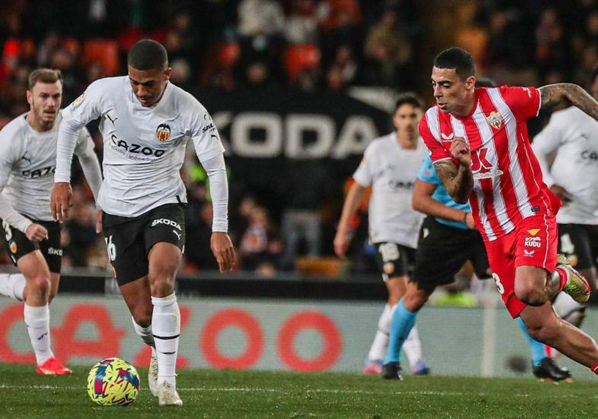 UDA y Valencia empataron (2-2) en la primera vuelta en tierras valencianas.