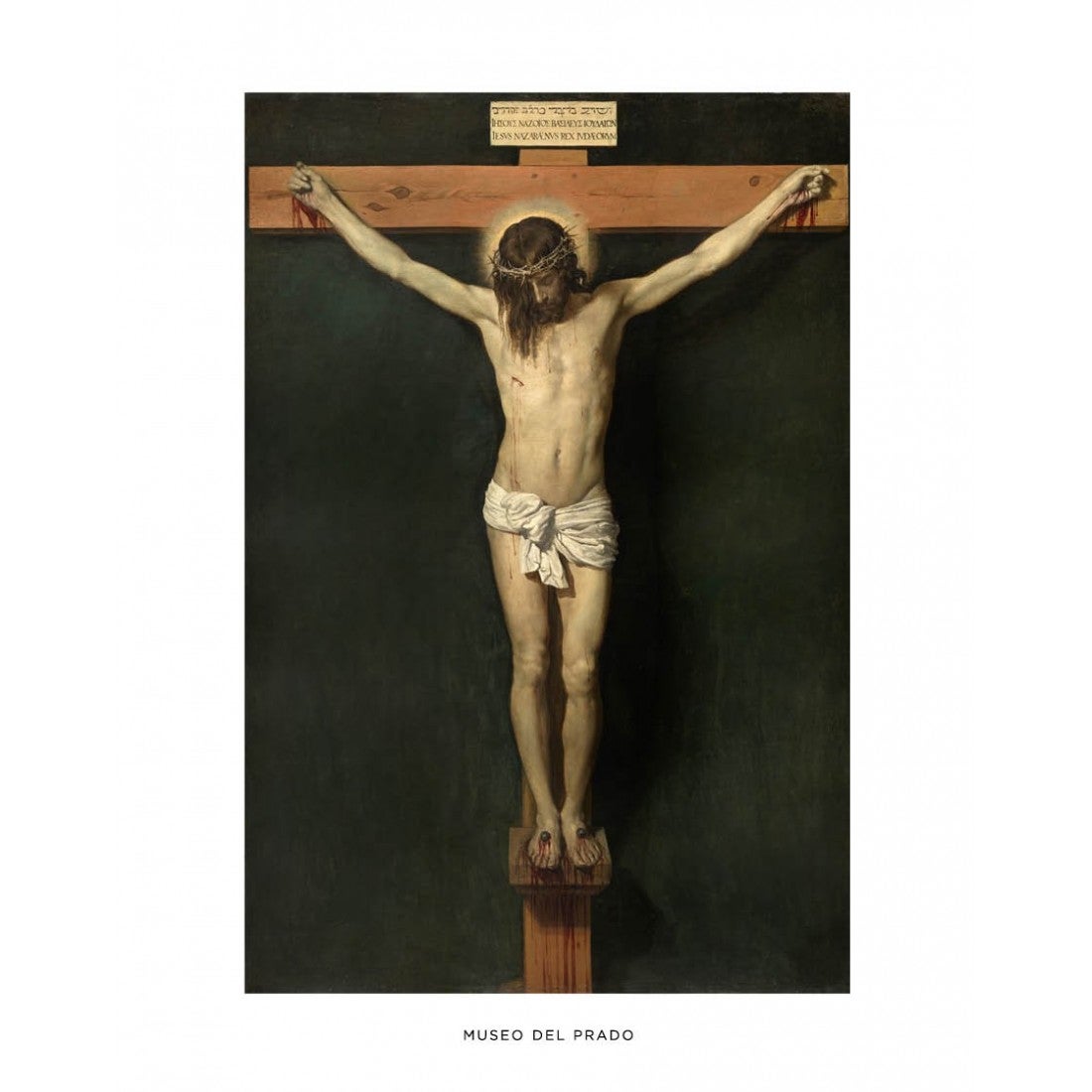 Cristo crucificado de Velázquez.