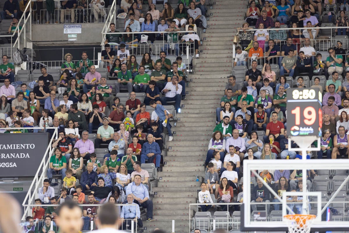 Encuéntrate en la grada del Palacio en el Covirán-Unicaja