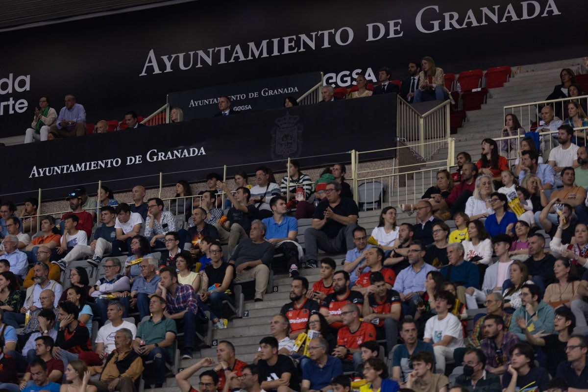 Encuéntrate en la grada del Palacio en el Covirán-Unicaja