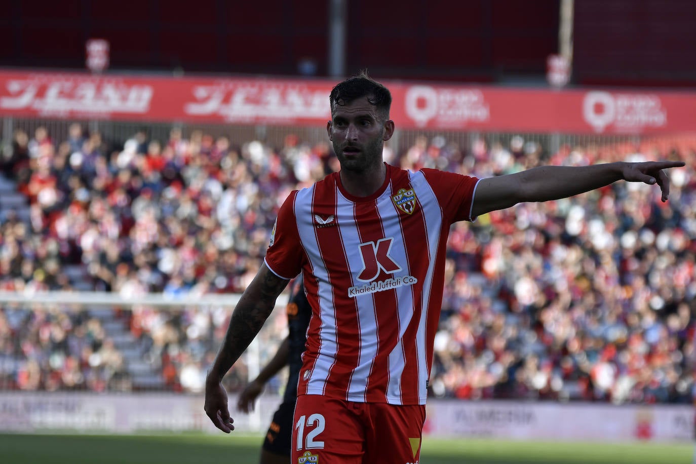 El Almería-Valencia, a pie de campo