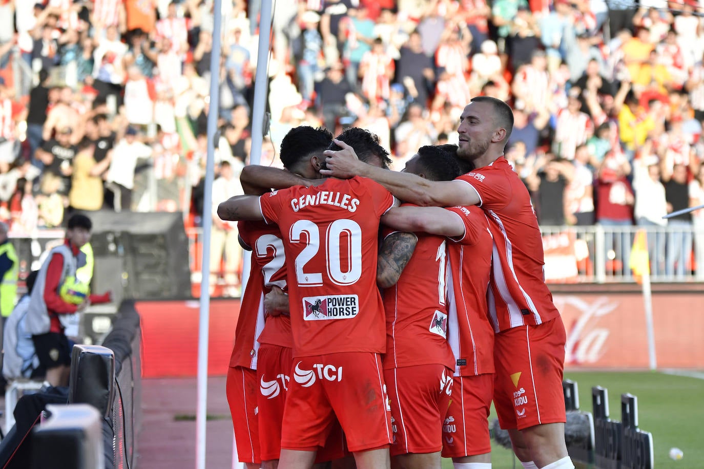 El Almería-Valencia, a pie de campo