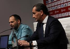 Alfredo García Amado, director general del Granada, este miércoles.