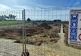 Zona para el vivero de empresas de Castellar.