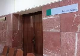 Sala de Jurado de la Audiencia Provincial de Almería.