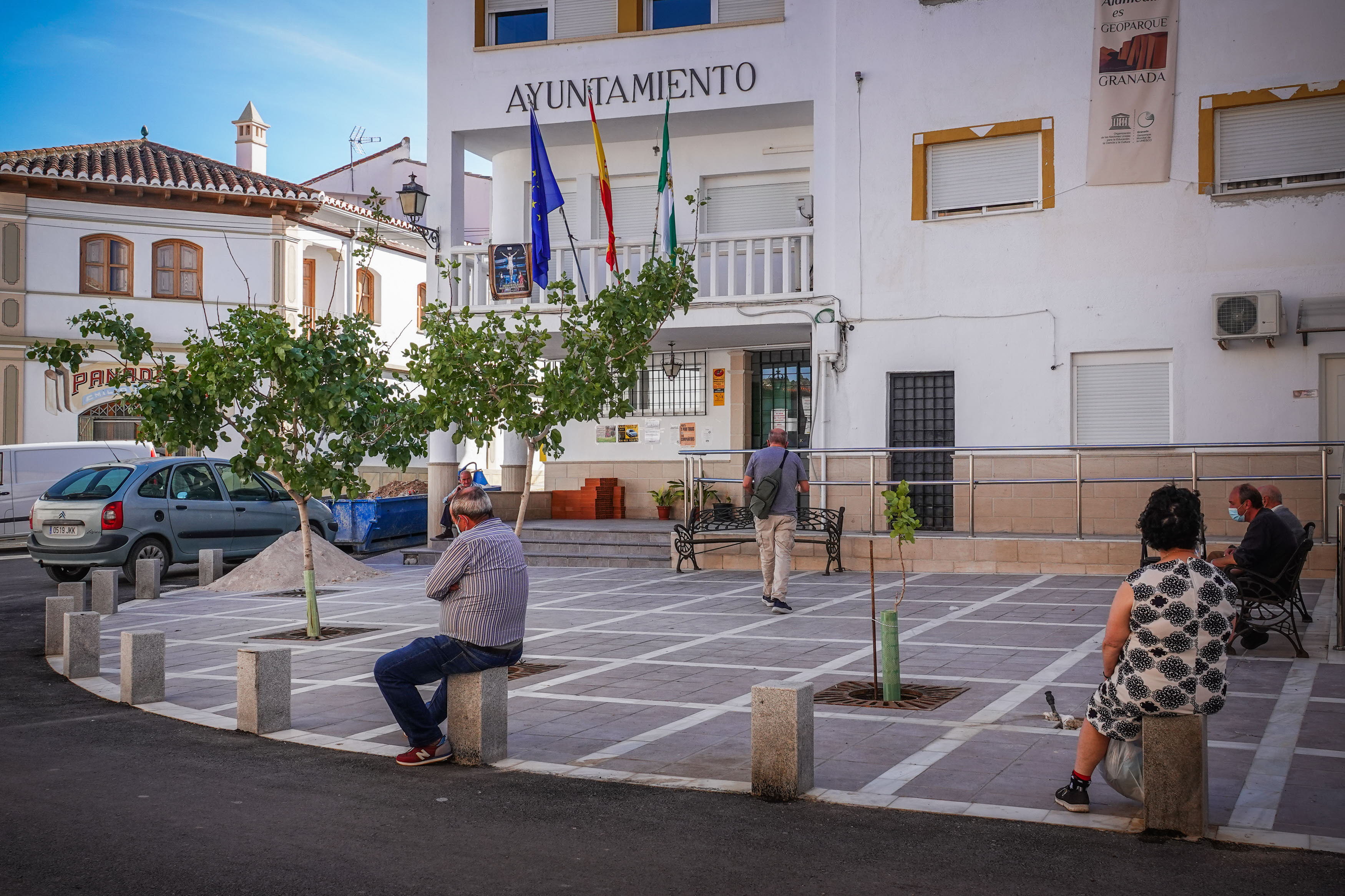 Ayuntamiento de Alamedilla, localidad afectada por el corte de suministro de agua