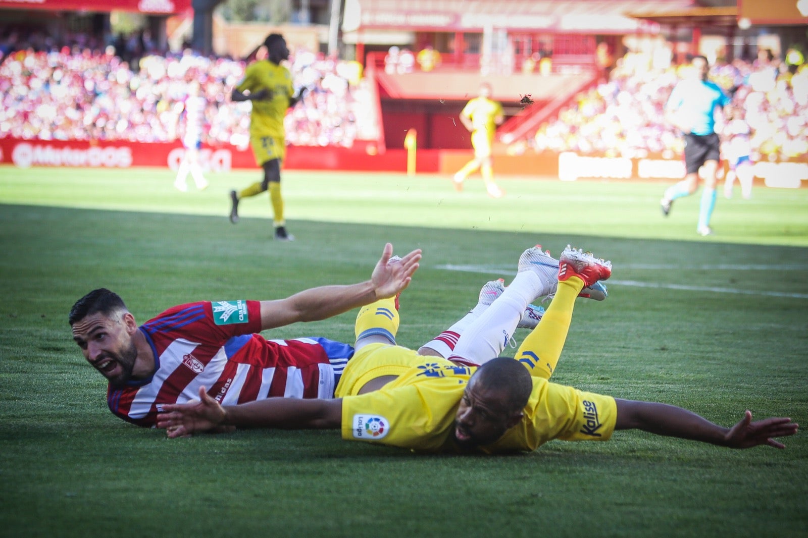 El triunfo del Granada ante Las Palmas, a ras de césped