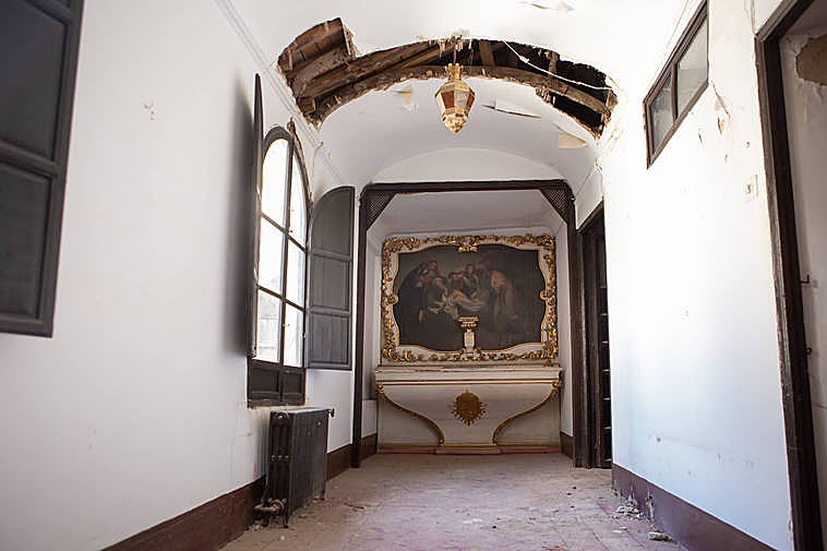 Oratorio del Palacio de los Marqueses de Cartagena, del siglo XVIII.