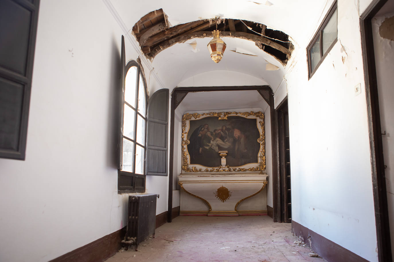 Instan a reubicar el oratorio del futuro hotel de lujo de la Cuesta de Gomérez