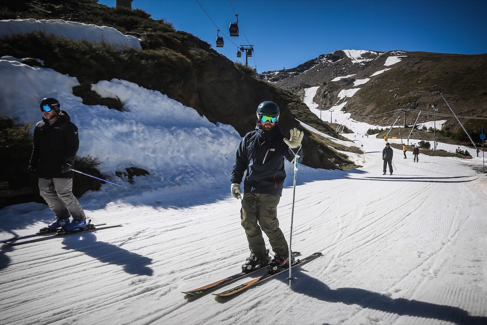 Adiós a la nieve en la Sierra