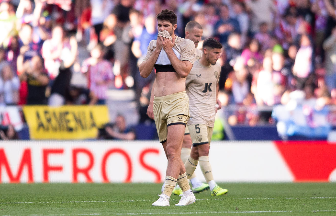 Las mejores imágenes del duelo entre Atlético y Almería