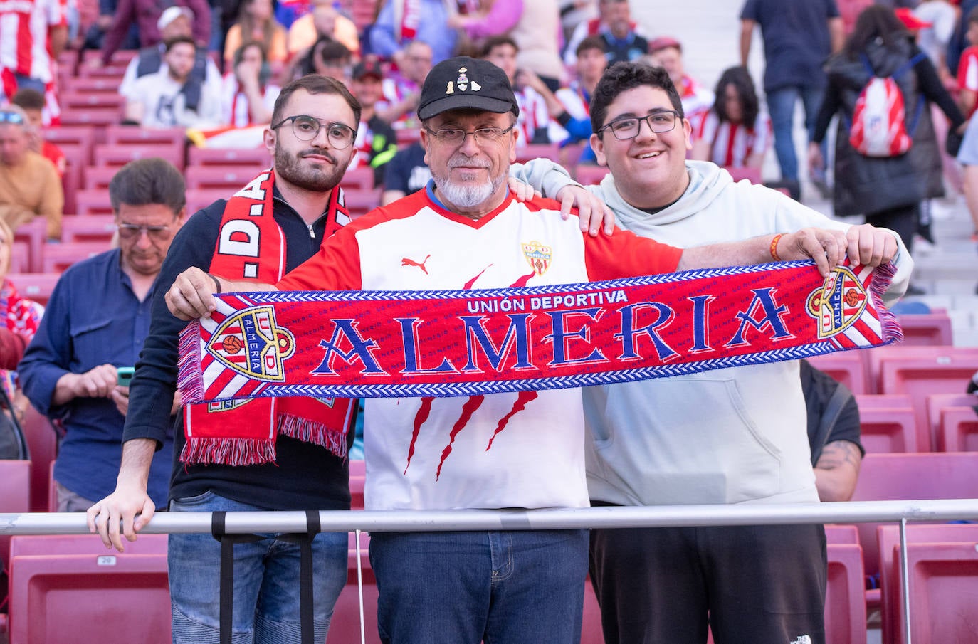 Las mejores imágenes del duelo entre Atlético y Almería