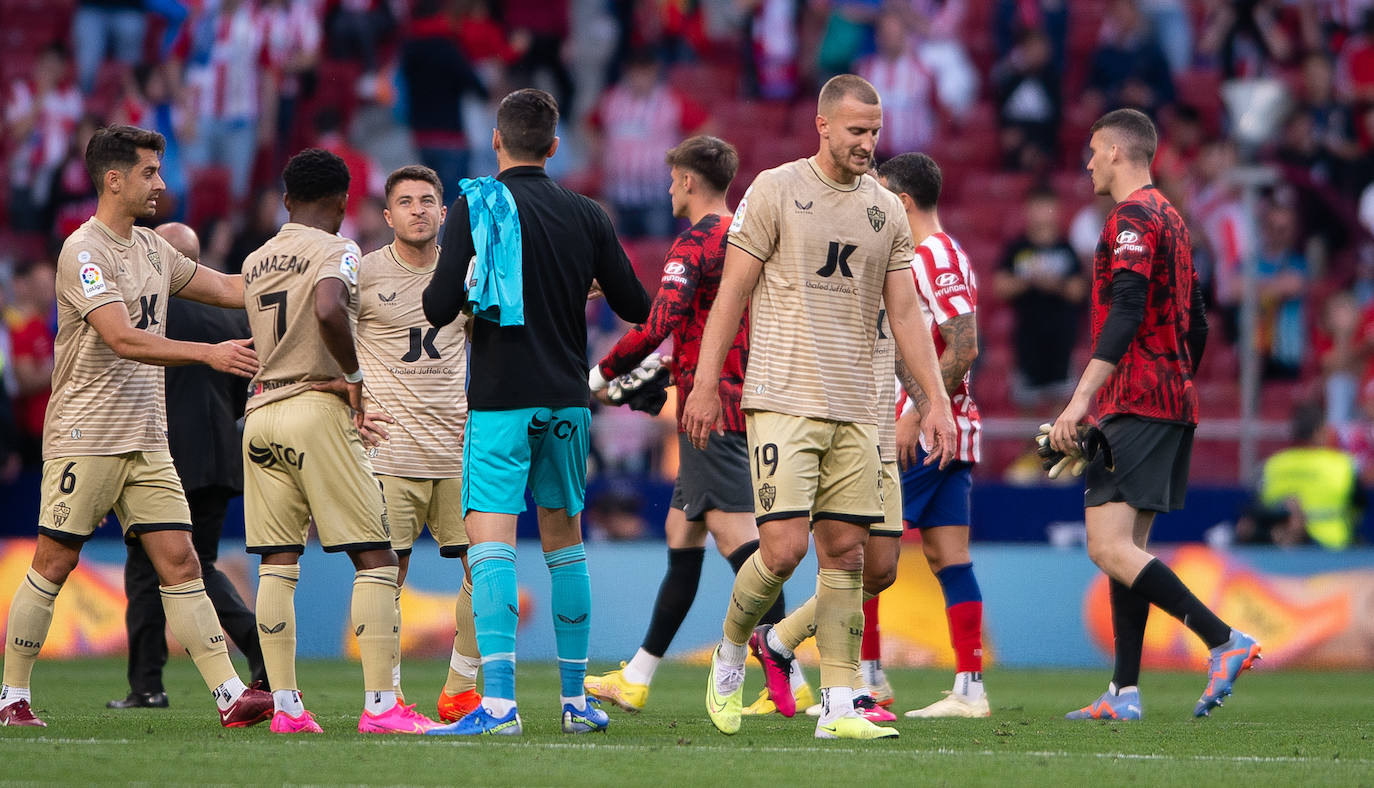 Las mejores imágenes del duelo entre Atlético y Almería