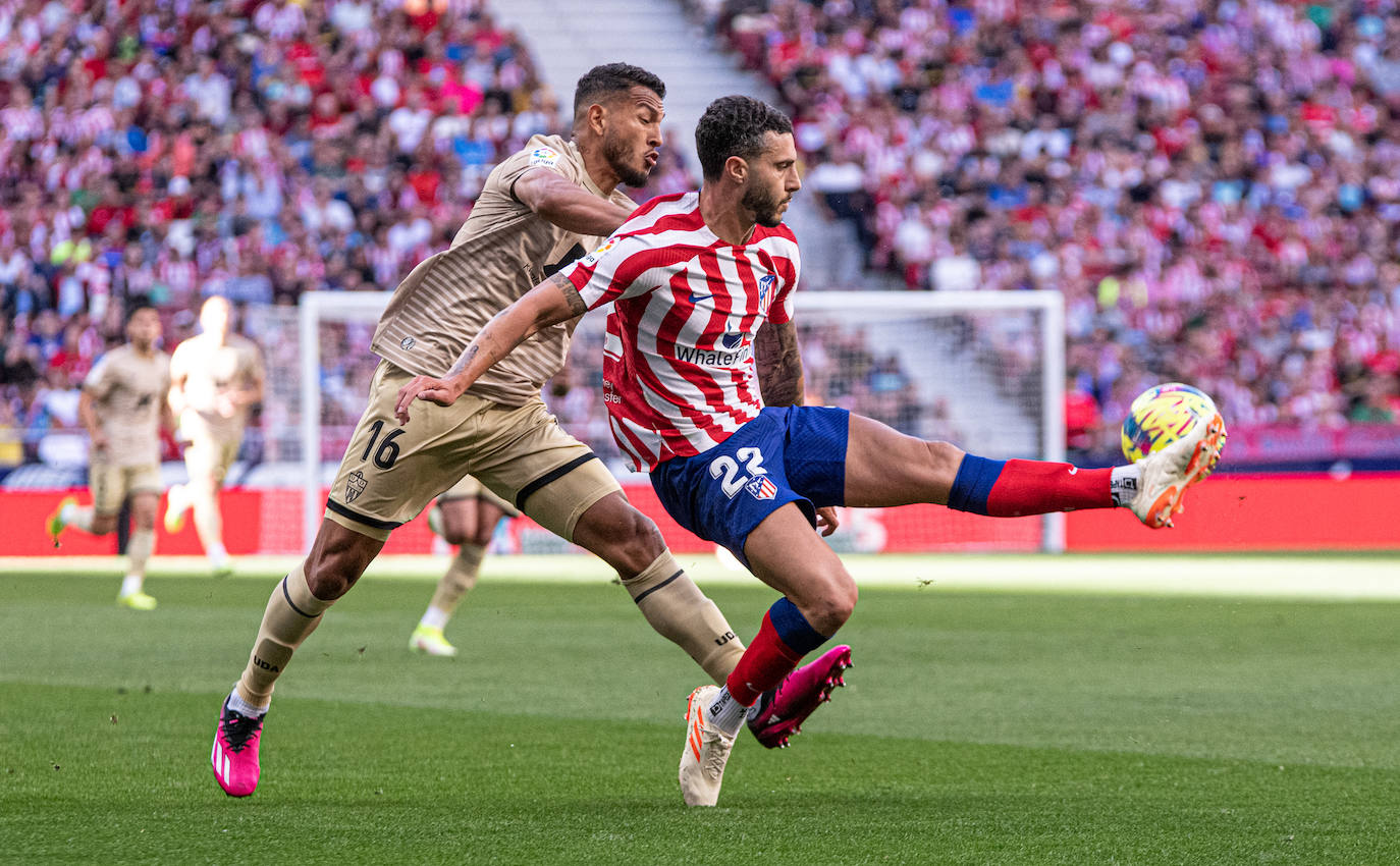 Las mejores imágenes del duelo entre Atlético y Almería
