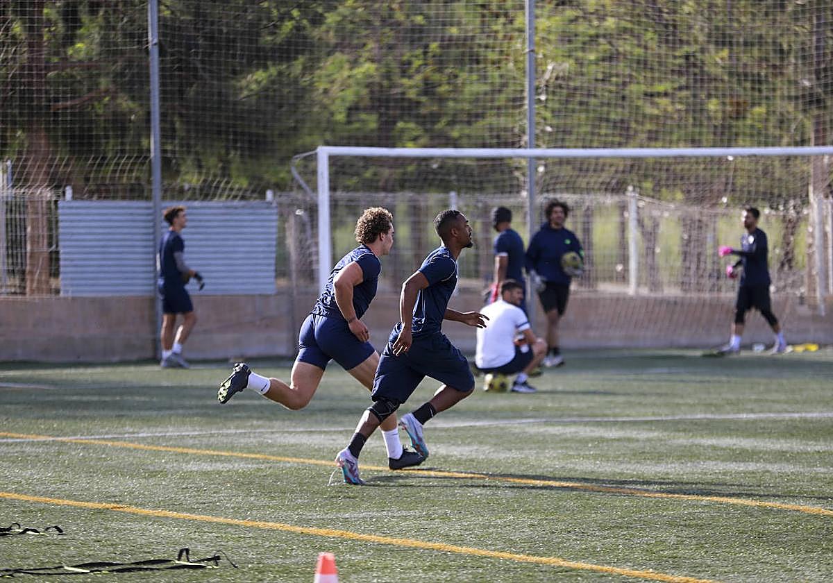 Entrenamiento del Motril, una de las academias granadinas que no han sido investigadas ni 'ficha' a menores.