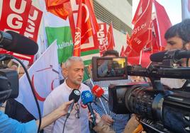 Manuel González Carvajal delegado sindical de Justicia de UGT en Almería.