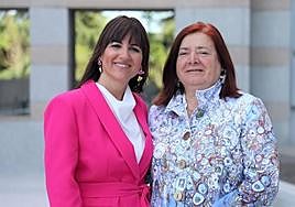 Inés Plaza y Cándida Verdier.