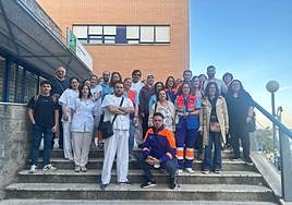 Equipo del centro de salud de Martos.
