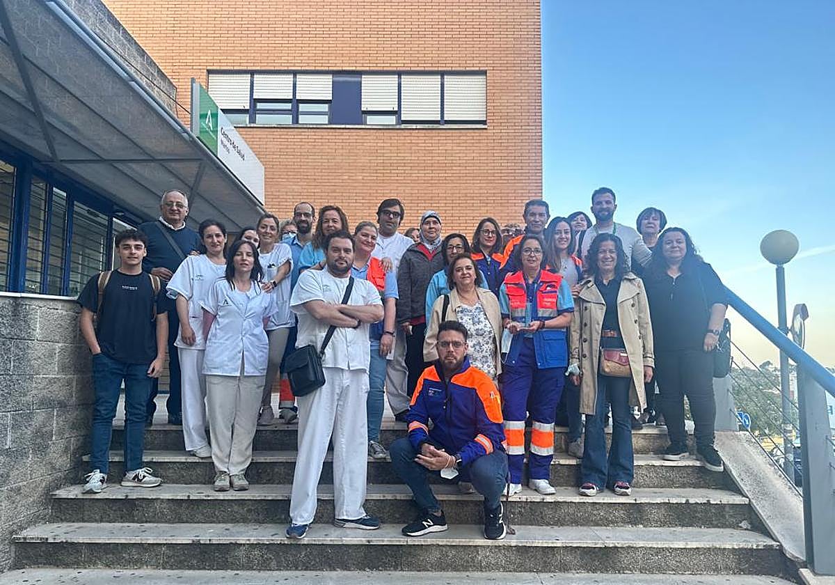 Equipo del centro de salud de Martos.