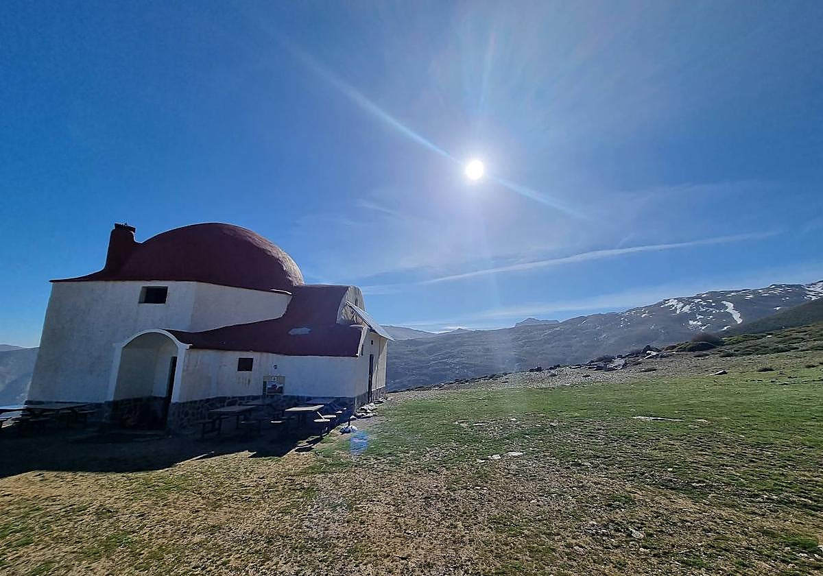 Refugio de San Francisco tras su restauración.