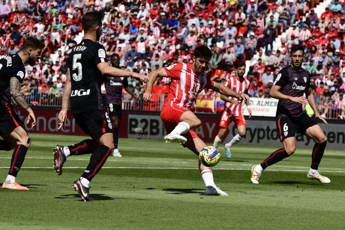 La mejores imágenes del Almería-Athletic