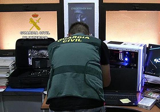 Investigación de la Guardia Civil por un ciberdelito