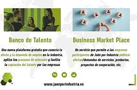Imagen del Banco de Talento y Business Market Place.