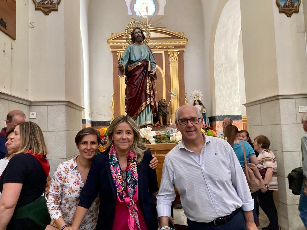 Soledad Aranda, Elena González y Jesús Estrella.