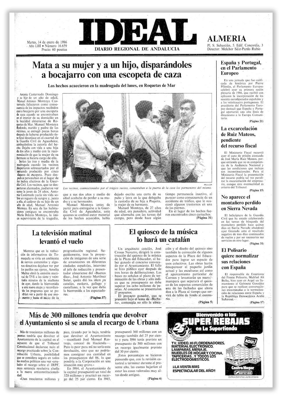 La exposición 50 años en portadas de IDEAL, a un click