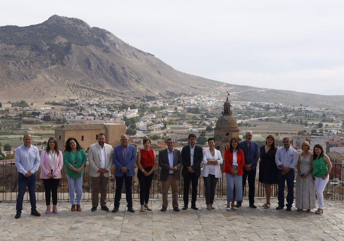 El PSOE presenta sus candidaturas para el Poniente granadino.