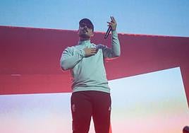 Dellafuente en su último concierto en Granada.