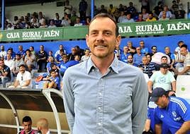 Alberto González, técnico del Linares Deportivo.