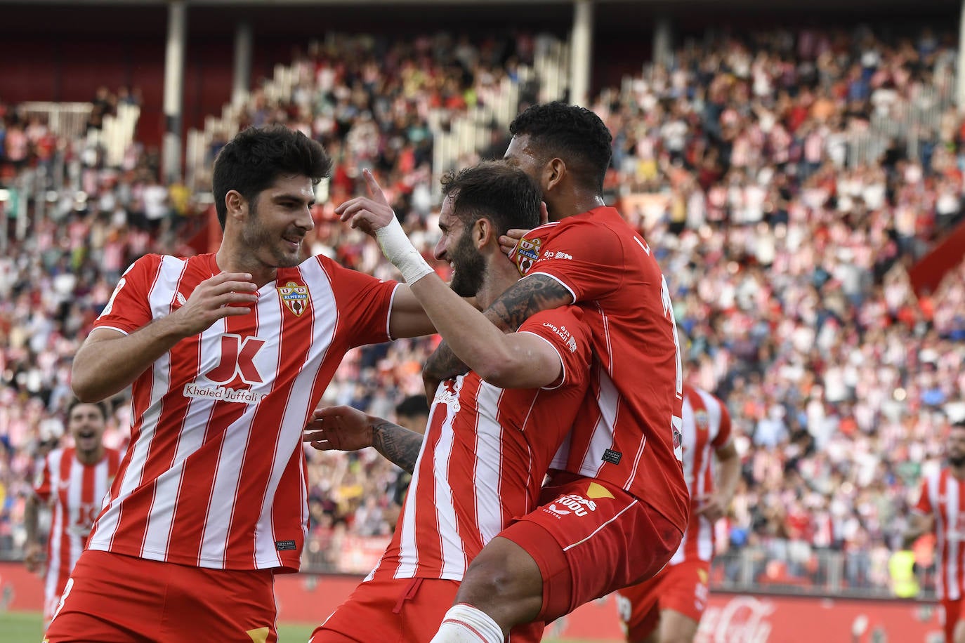 Las imágenes de la victoria del Almería ante el Elche