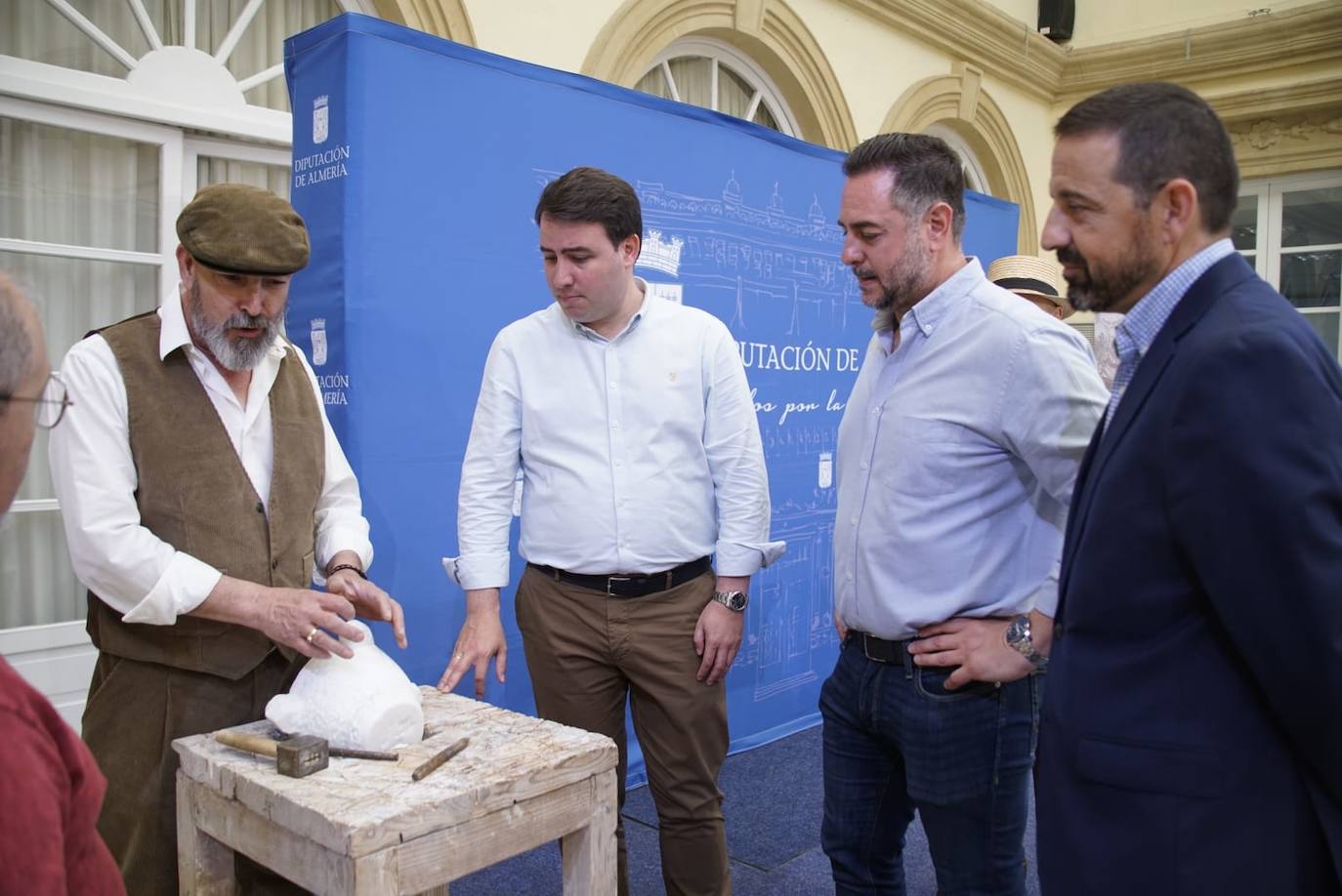 Macael viaja en el tiempo con la recreación de 'Canteros y caciques' este fin de semana