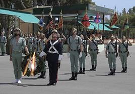 Un momento de los actos celebrados ayer en Viator.