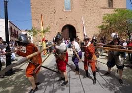 Un momento de la representación de 'La paz de las Alpujarras' del año pasado.