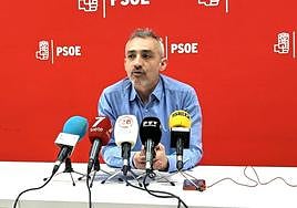 El concejal y miembro de la candidatura socialista Javier Palacios.