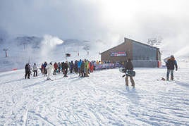 Estación de esquí de Sierra Nevada.