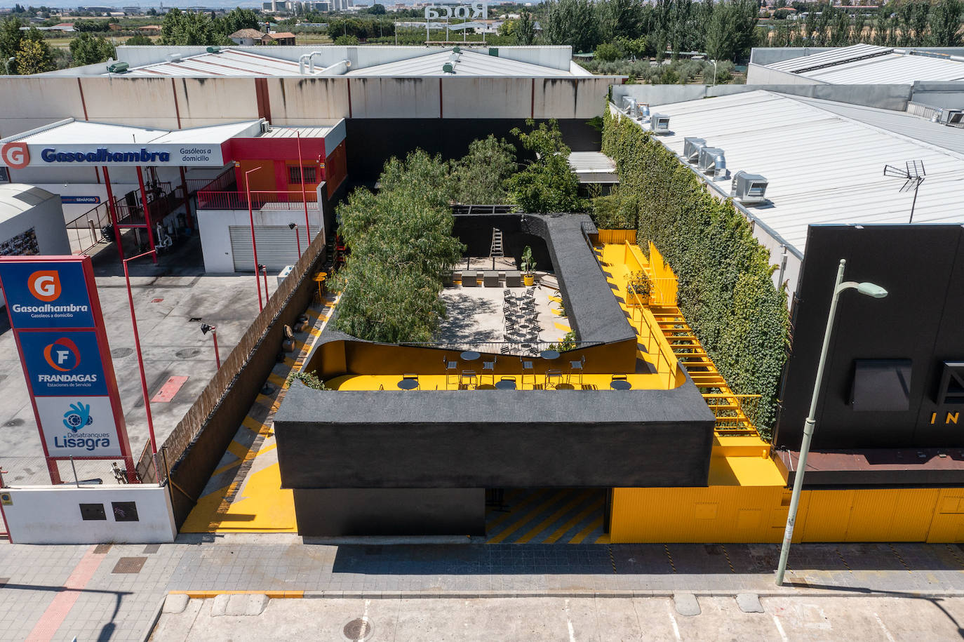 El Jardín de la Copera es un vergel en medio del cemento.