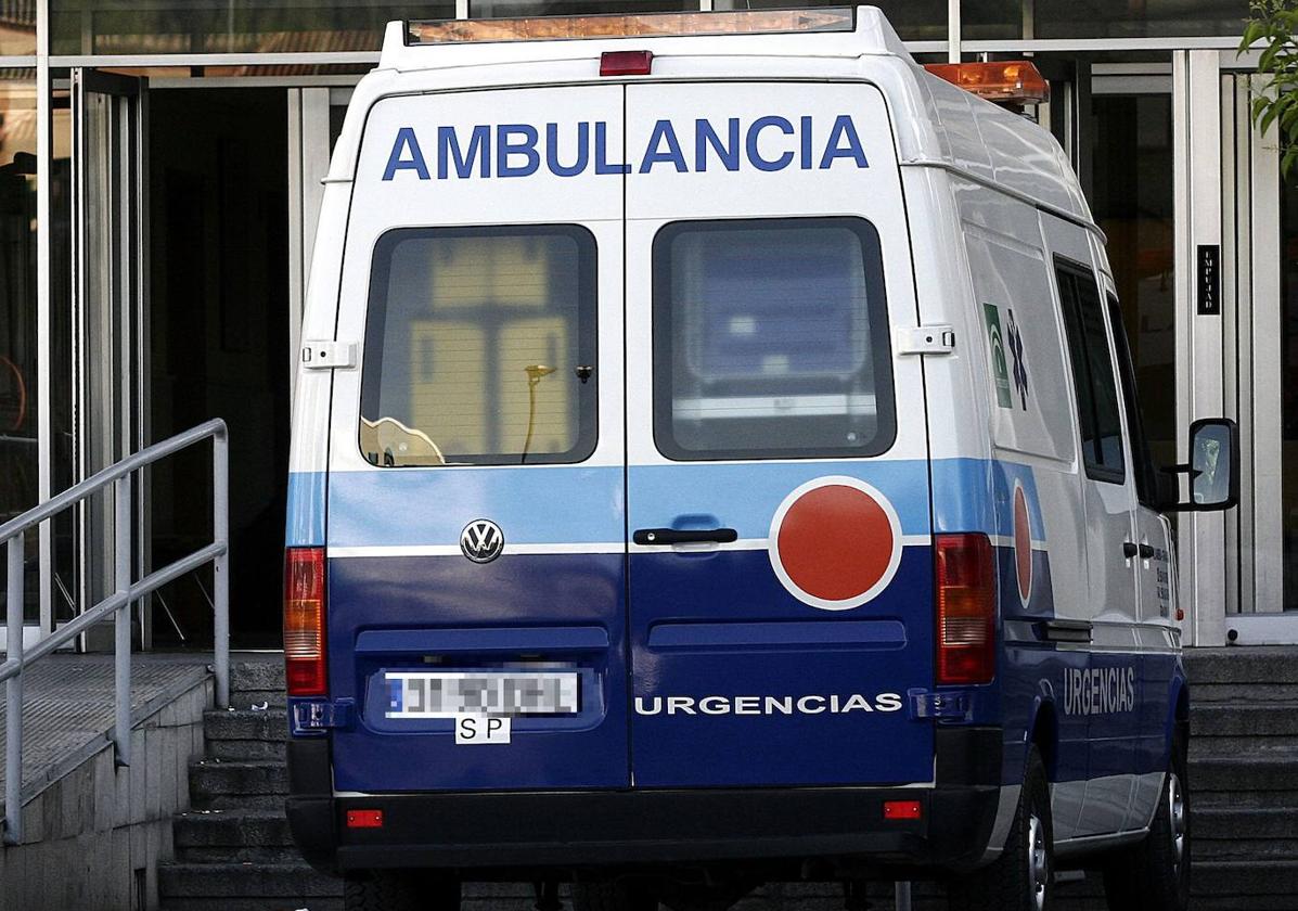 Una ambulancia del Sistema Andaluz de Salud.