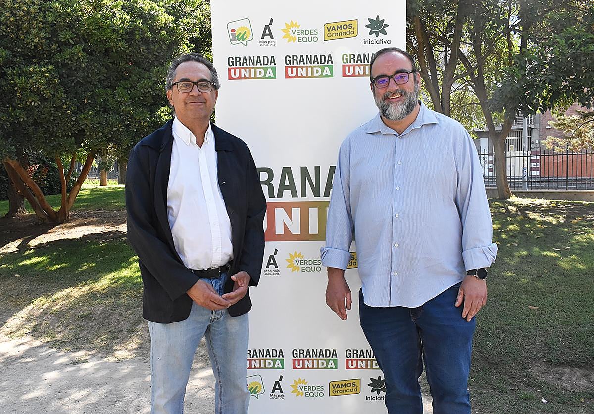 Antonio Daponte (izq) y Francisco Puentedura