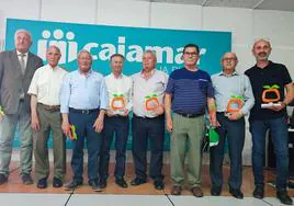 Homenajeados en Infoagro Exhibition.