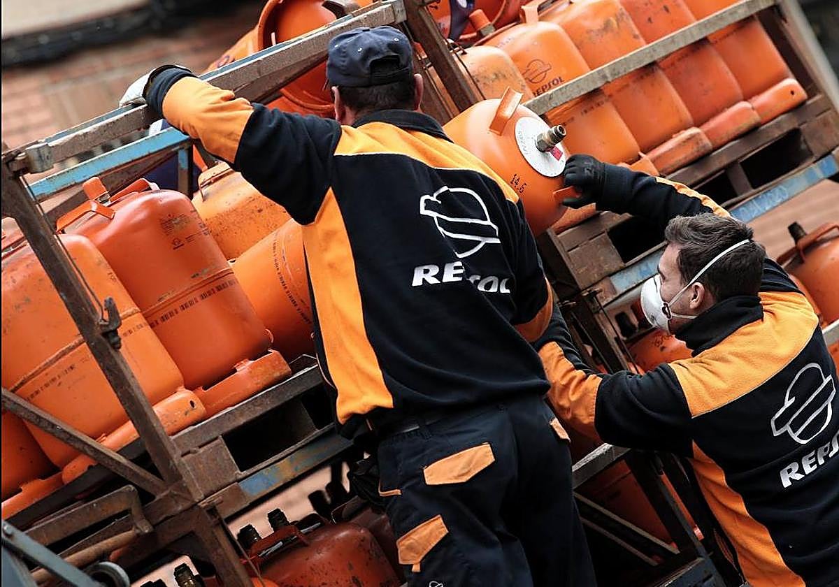 Cambio en el precio de la bombona de butano, según refleja el BOE.