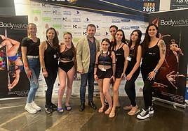 Participantes con el alcalde.