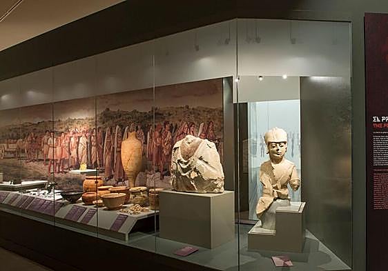 Interior del Museo Ibero.