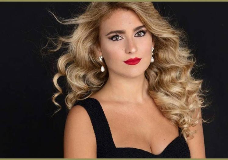 La soprano Sofía Esparza estará en la gala de zarzuela organizada por Juventudes Musicales. .