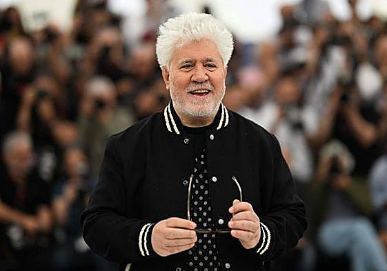 El director español Pedro Almodóvar en el Festival de Cannes.