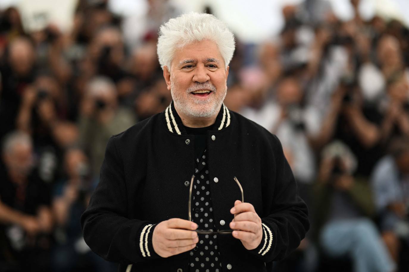 El director español Pedro Almodóvar en el Festival de Cannes.