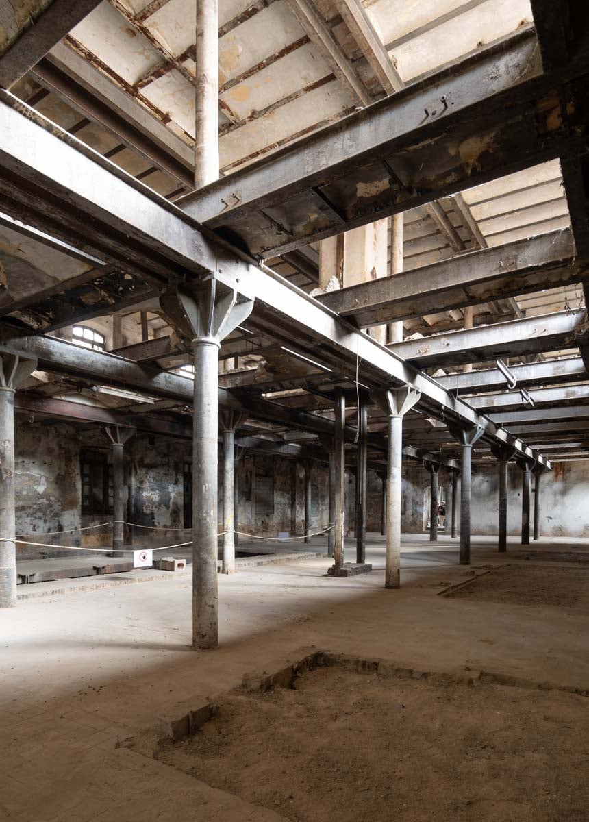 Dentro de la Azucarera