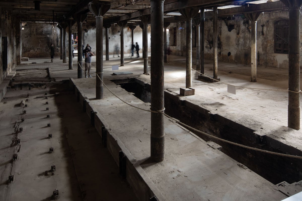 Dentro de la Azucarera